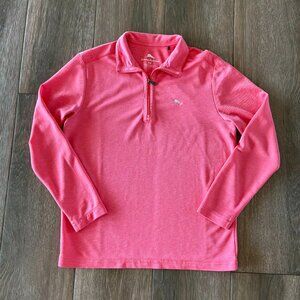 Tommy Bahama sunset color men's performance golf quarter zip size small